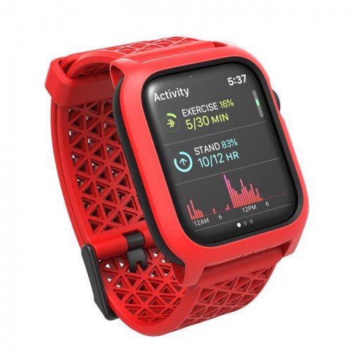 Catalyst Impact Protection Case For Apple Watch Series 5 & 4 - Flame Red - 44mm