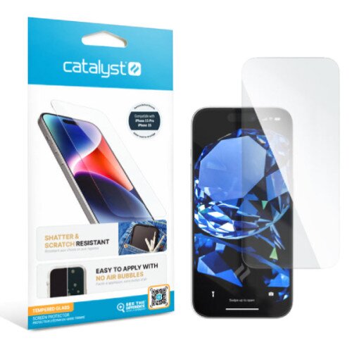 Catalyst Tempered Glass Screen Protector for iPhone 15