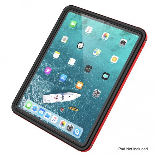 Catalyst Waterproof Case for 12.9" iPad Pro 3RD Gen (2018/2019) - Red