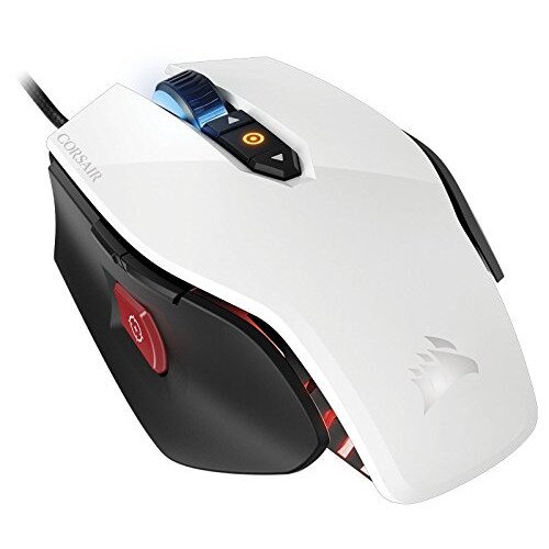 Corsair Gaming M65 RGB Laser Gaming Mouse - White