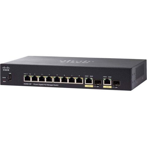 Cisco 10-Port Gigabit PoE Managed Switch