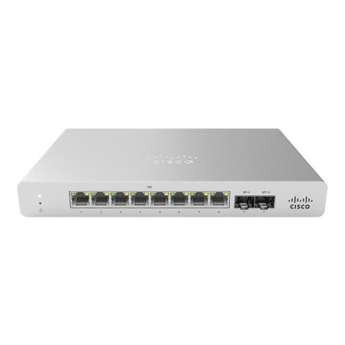 Cisco Meraki MS120-8 Cloud-Managed Compact Network Switch
