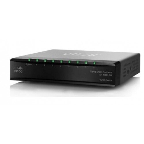 Cisco SF100D-08 8-Port Desktop 10/100 Switch