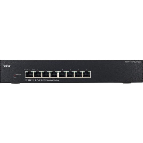 Cisco SF300-08 8-Port 10/100 Managed Switch