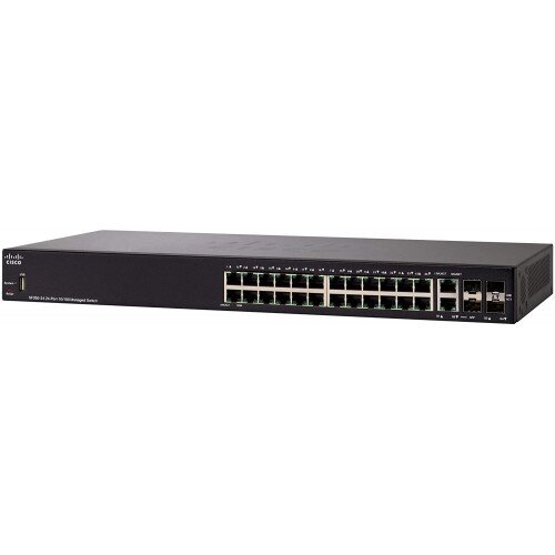 Cisco SF350-24 24-Port 10/100 Managed Switch