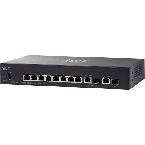 Cisco SF352-08 8-Port 10/100 Managed Switch