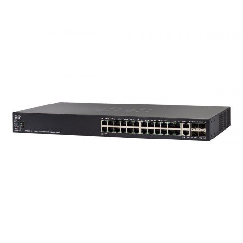 Cisco SF550X-24 24-Port 10/100 Stackable Managed Switch