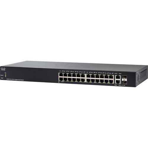 Cisco SG250-26HP 26-Port Gigabit PoE Smart Switch