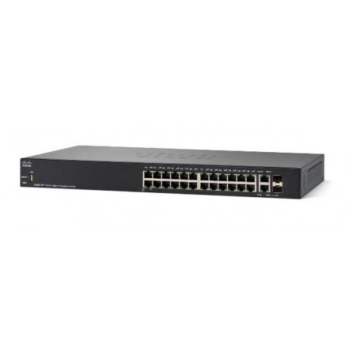 Cisco SG250-26P 26-Port Gigabit PoE Smart Switch