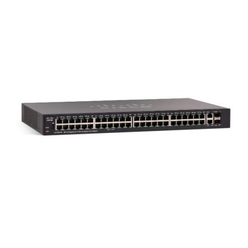 Cisco SG250X-48 48-Port Gigabit with 4-Port 10-Gigabit Smart Switch