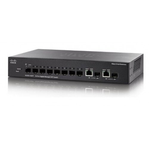 Cisco SG300-10SFP 10-port Gigabit Managed SFP Switch