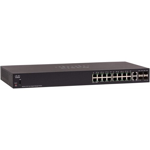 Cisco SG350-20 20-Port Gigabit Managed Switch