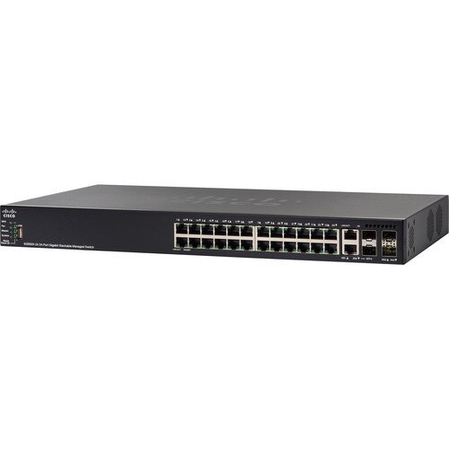 Cisco SG550X-24P 24-Port Gigabit PoE Managed Switch