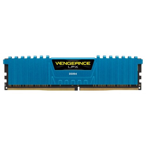 Corsair Vengeance LPX 16GB (4x4GB) DDR4 DRAM 2400MHz C14 Memory Kit - Blue