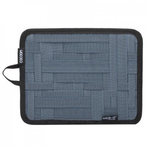 Cocoon Grid-It Organizer Small 7.25" x 9.25" iPad Case Accessory - Slate Gray