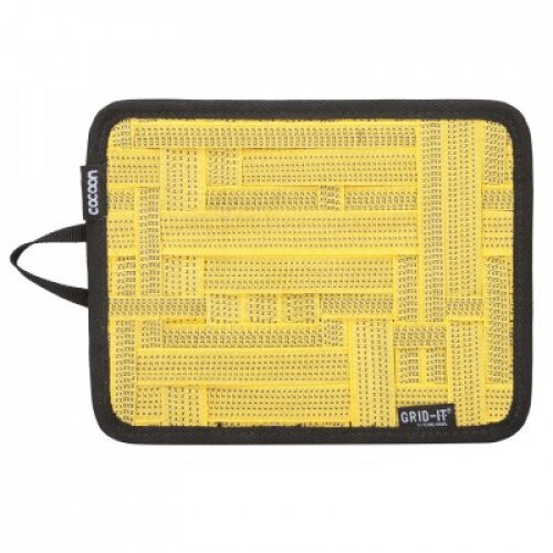 Cocoon Grid-It Organizer Small 7.25" x 9.25" iPad Case Accessory - Yellow