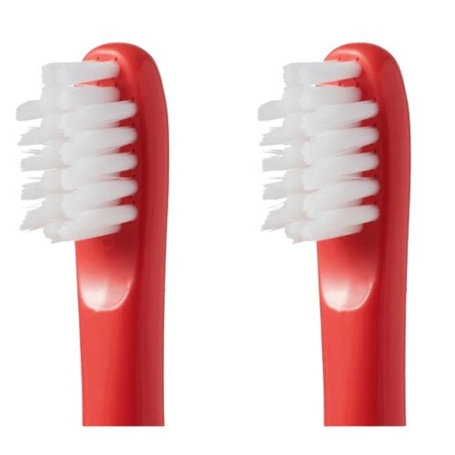 Colgate hum Kids Replacement Battery Powered Toothbrush Heads 2 Pack - Coral