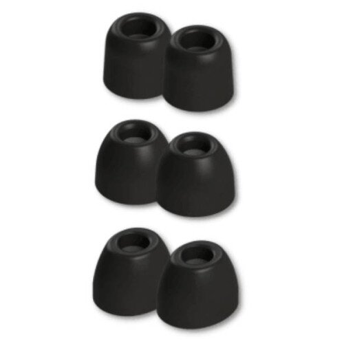 Comply 500 Series Foam Ear Tips - S/M/L (1 Pair Each) - Shape Variety Pack VP-500 - TechDefender