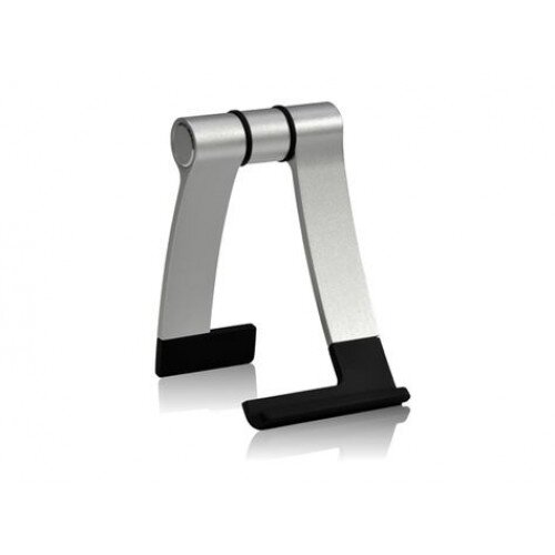 Cooler Master Jas Mini Travel Aluminum, Rubber Stand Tablet or Smartphone - Silver