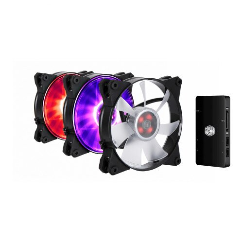 Cooler Master MasterFan Pro Air Flow RGB 3 In 1 with RGB Led Controller