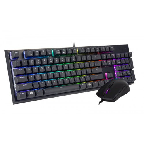 Cooler Master MasterSet MS121 Mechanical Gaming Keyboard & Mouse Combo
