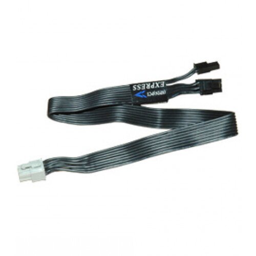 Cooler Master PCI-E 6 Pin TO PCI-E 6+2 Pin Modular Connector - Cable - OEM Package