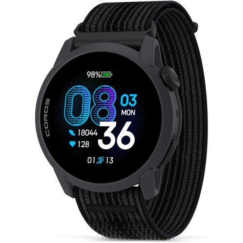 COROS PACE 4 GPS Sport Watch - Black - Nylon