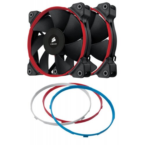 Corsair Air Series SP120 High Performance Edition High Static Pressure 120mm Fan Twin Pack