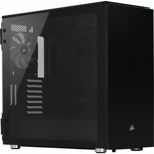 Corsair Carbide Series 678C Low Noise Tempered Glass ATX Mid Tower Computer Case - Black