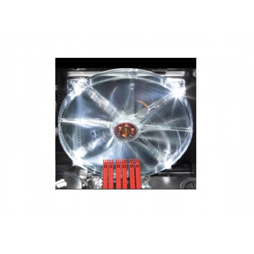 Corsair Clear Textured 200mm White LED Case Fan