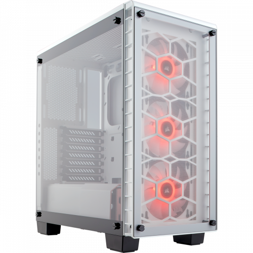 Corsair Crystal Series 460X RGB Compact ATX Mid-Tower Computer Case