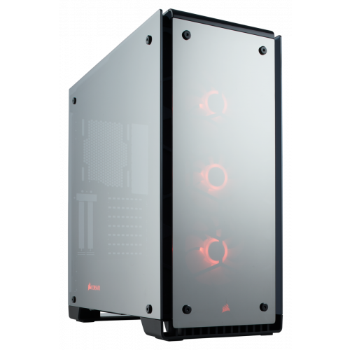 Corsair Crystal Series 570X RGB ATX Mid-Tower Case - Mirror Black
