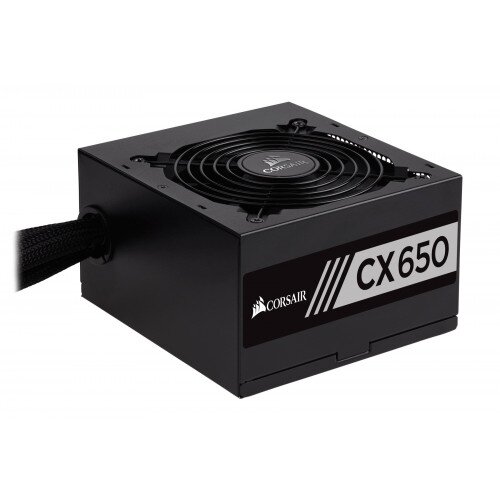 Corsair CX Series CX650 Power Supply - 650 Watt 80 PLUS Bronze Certified ATX PSU