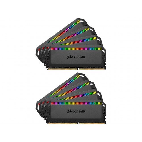 Corsair Dominator Platinum RGB DDR4 Memory - 128GB Kit (8 x 16GB) - 3200MHz C16