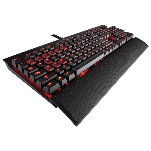 Corsair Gaming K70 Mechanical Gaming Keyboard - Red LED - Cherry MX Red
