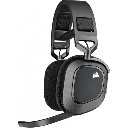 Corsair HS80 RGB WIRELESS Premium Gaming Headset with Spatial Audio