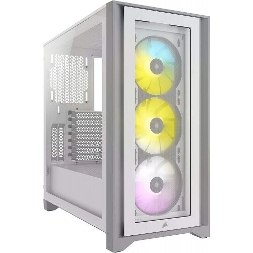 Corsair iCUE 4000X RGB Tempered Glass Mid-Tower ATX Case