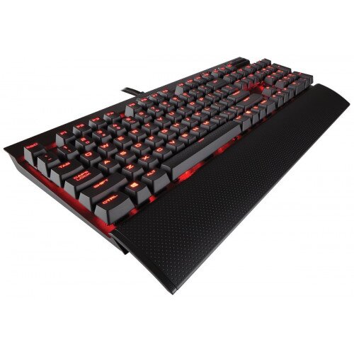 Corsair K70 LUX Mechanical Gaming Keyboard - Red LED - Cherry MX Blue