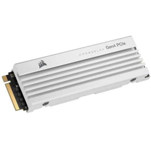 Corsair MP600 PRO LPX PCIe Gen4 x4 NVMe M.2 SSD - PS5 Compatible - 1TB - White