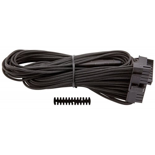 Corsair Premium Individually Sleeved ATX 24-Pin Cable, Type 4 (Generation 3) - Black