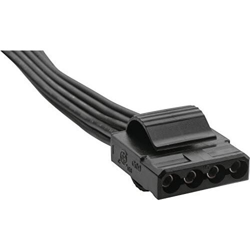 Corsair Type 3 Flat Black Peripheral Cable With 4 Connectors