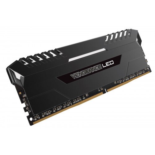Corsair Vengeance LED - 64GB (4 x 16GB) DDR4 DRAM - 3200MHz C16 Memory Kit - White LED
