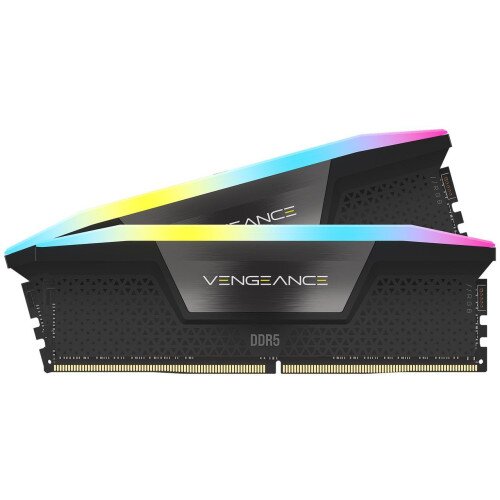 Corsair Vengeance RGB 48GB (2x24GB) DDR5 DRAM 6000MT/s CL30 Memory Kit - Black