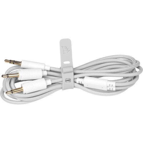 Corsair VIRTUOSO PRO 3.5mm Cable without Boom Mic V2, White