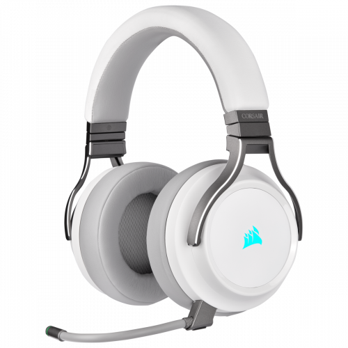 Corsair Virtuoso RGB Wireless High-Fidelity Gaming Headset - White