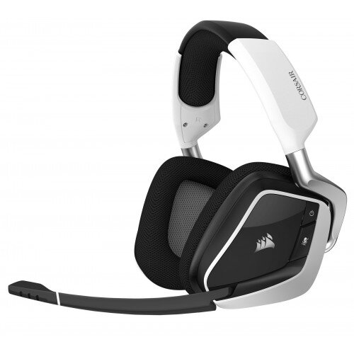 Corsair VOID PRO RGB Wireless Premium Gaming Headset with Dolby Headphone 7.1 - White