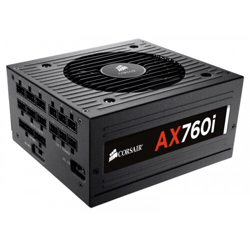 Corsair AX760i Digital ATX Power Supply - 760 Watt 80 PLUS Platinum Certified Fully-Modular PSU