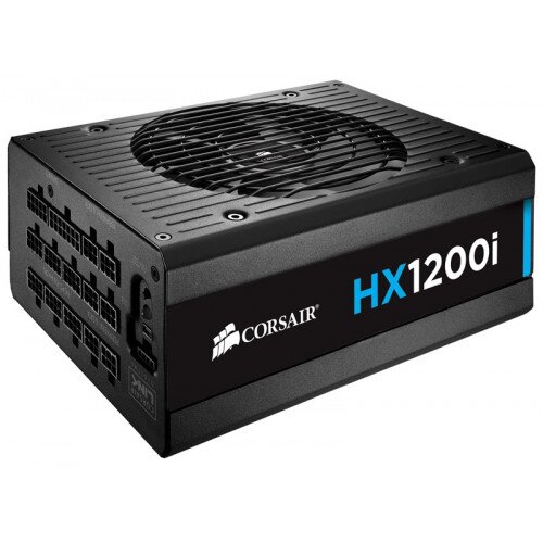 Corsair HXi Series HX1200i High-Performance ATX Power Supply - 1200 Watt 80 Plus Platinum Certified PSU