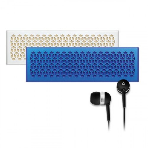 Creative Labs Creative MUVO mini Deluxe Twin Pack Portable Bluetooth Speaker - White/Blue