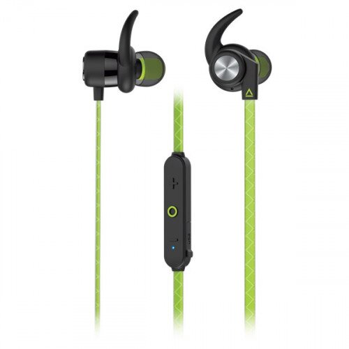 Creative Labs Outlier Sports Ultra-Light Wireless Sweatproof In-Ear Headphones - Neon Green